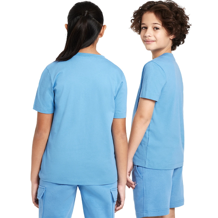 Tricou Nike K NSW TEE EMB FUTURA LBR / Unisex / M / Albastru deschis photo 4